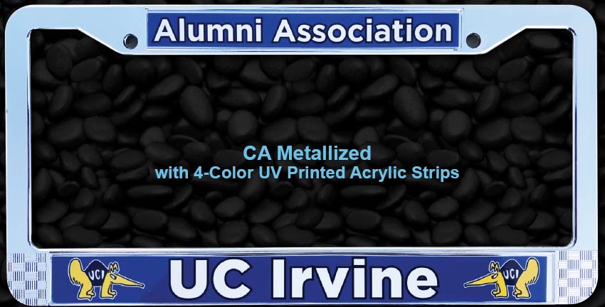 UC Irvine License Plate Frame