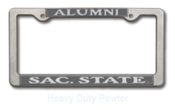 Sac State Alumni License Frame